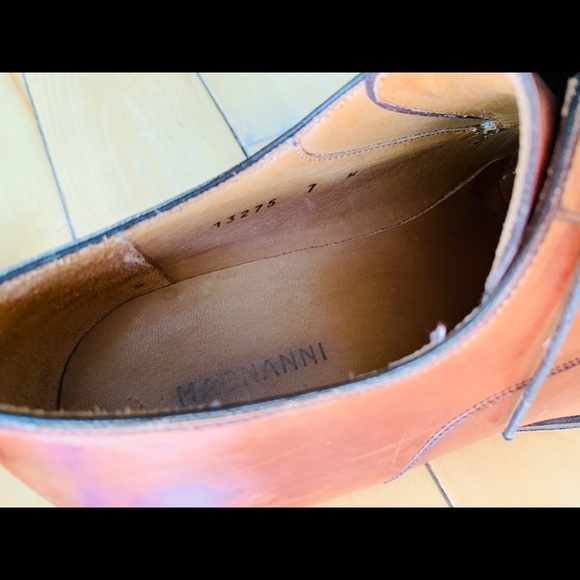 Magnanni Leather Derby size 7M - Picture 7 of 7